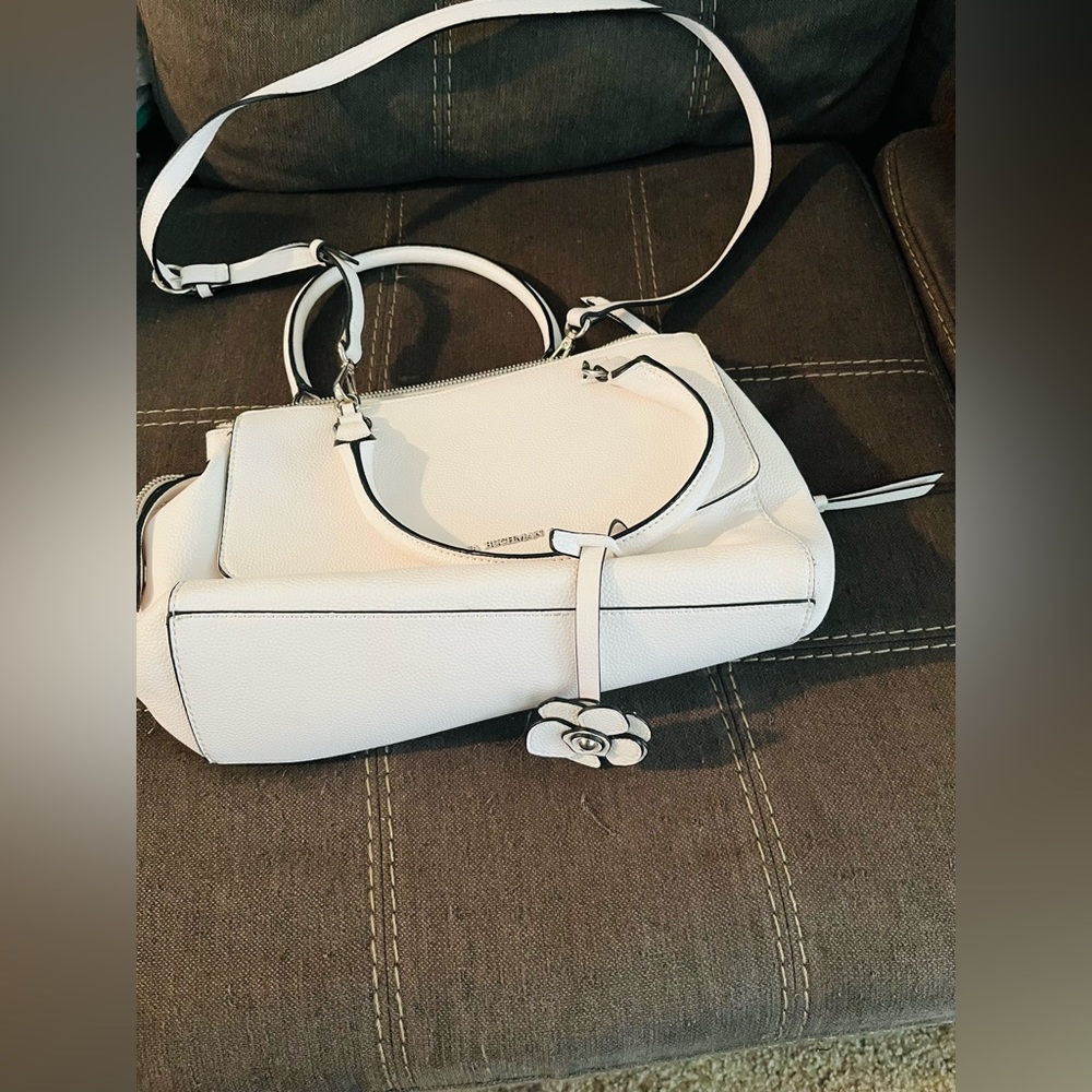 Dana Buchman white shoulder bag